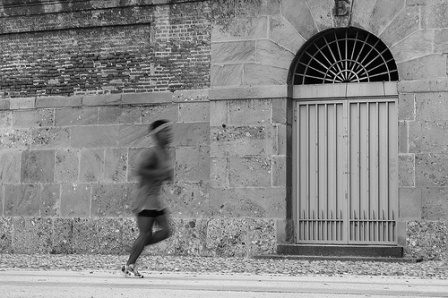 move fast - photo of runner 